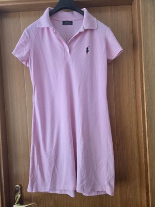 Vestido Polo Ralph Lauren Rosa
