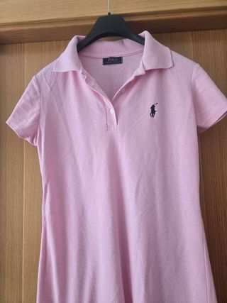 Vestido Polo Ralph Lauren Rosa