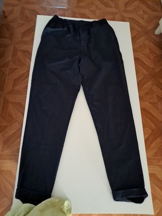 Pantalón pitillo caballero azul marino