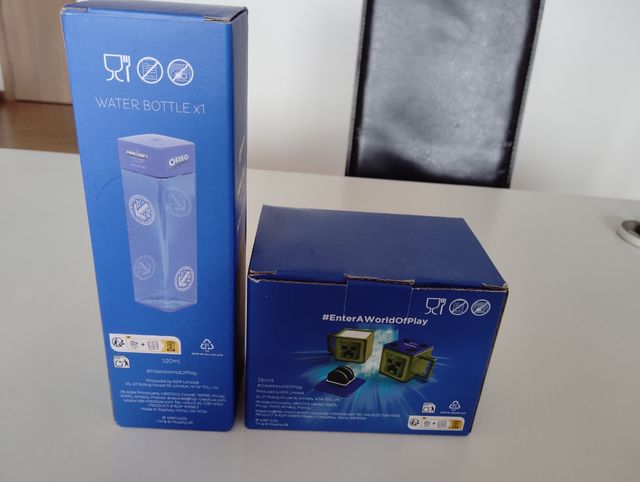 Lote Taza y Botella Minecraft y Mario