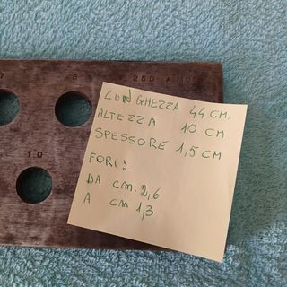 Trafila per orafo tonda