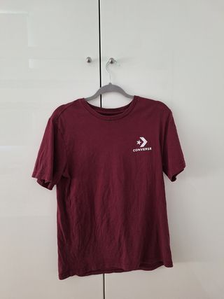 Camiseta Converse Granate