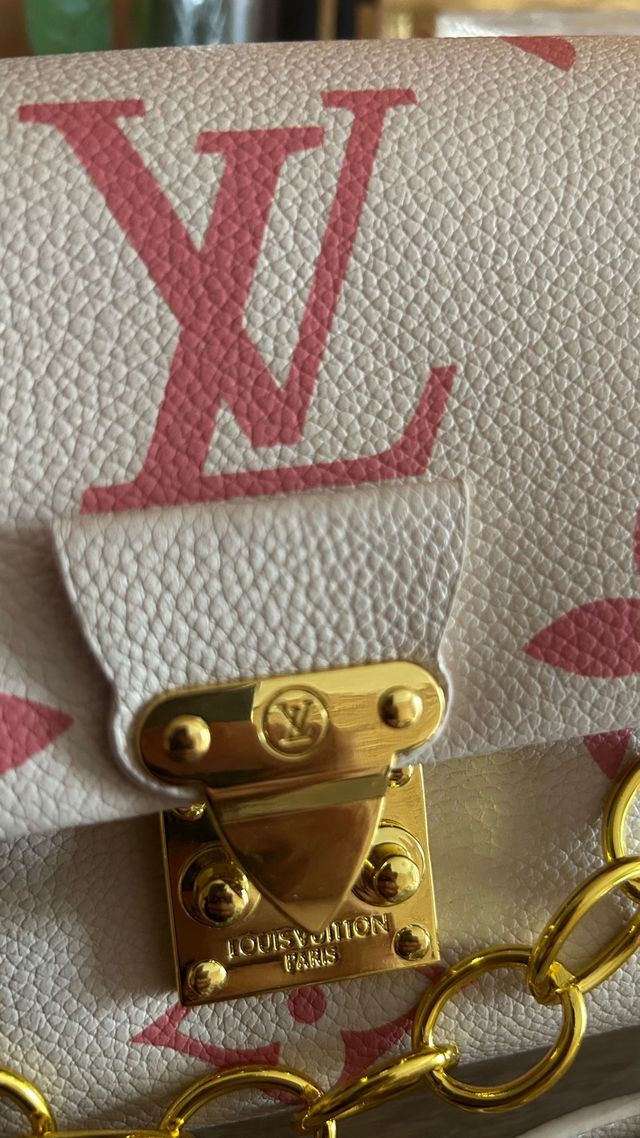 Bolso Louis Vuitton Beige y Rosa