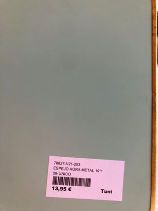 Espejo Pared Cadena Colgar Maison du Monde