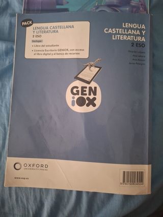Lengua Castellana y Literatura 2º ESO. Libro de...