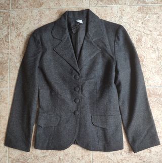 Chaqueta de mujer gris