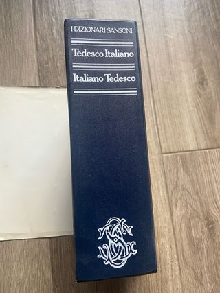 dizionario tedesco/italiano