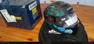 Casco Integral Moto con Visera