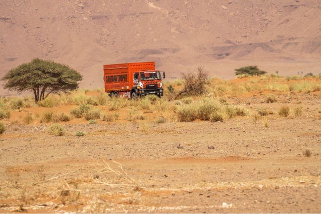 Alquiler Camión 4x4 asistencia Raid Rally