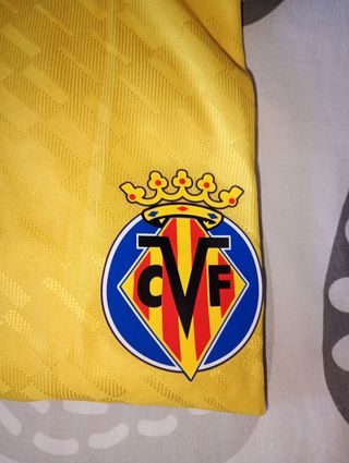 Camiseta Villarreal  Amarilla talla L "réplica"