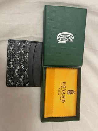 Portacarte Goyard nero