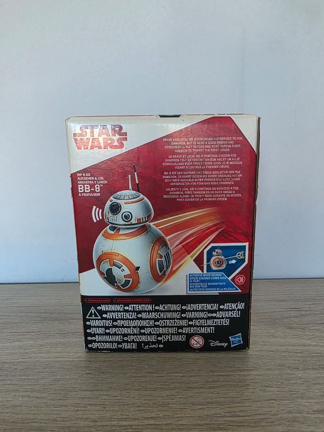 Star Wars BB-8 Hasbro Rip N Go sellado sin usar.