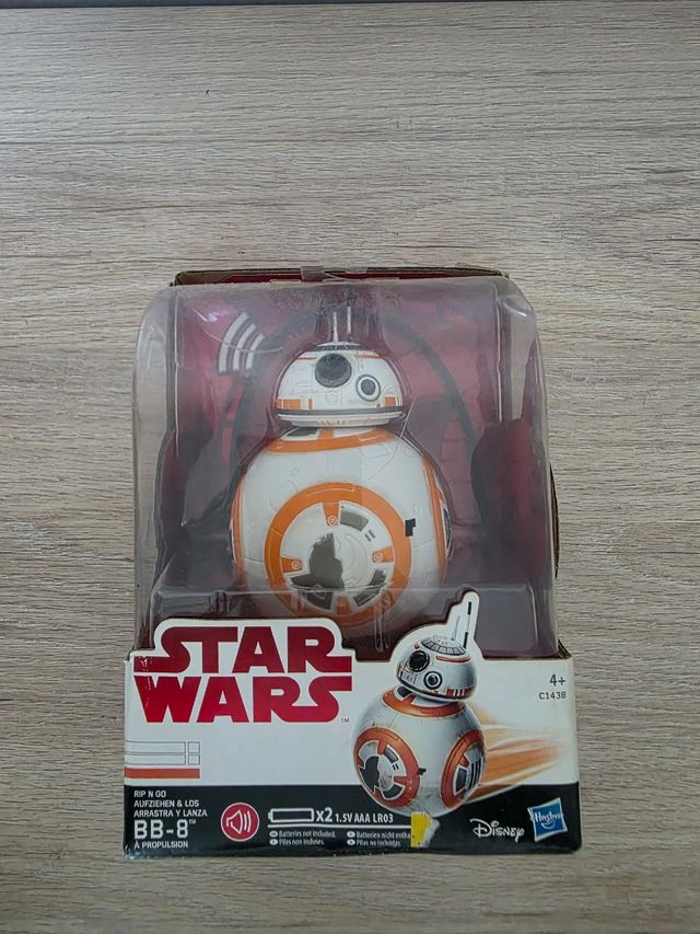 Star Wars BB-8 Hasbro Rip N Go sellado sin usar.