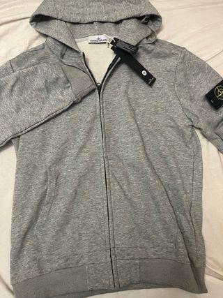 Felpa Stone Island Grigia Taglia M