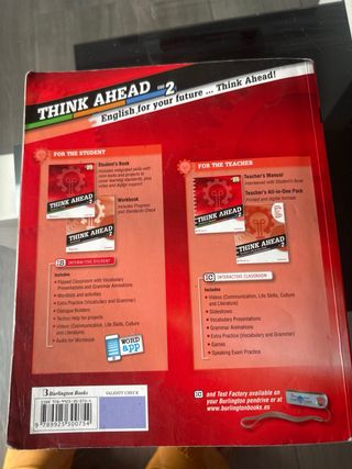 libro de inglés Think ahead 2 eso