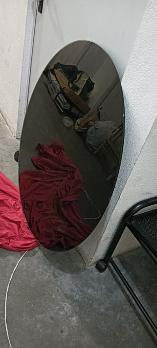 Cristal redondo vale para una misa de (  un Mitro)