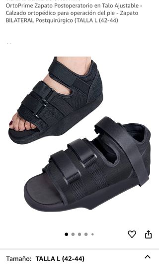 Bota ortopédica ajustable Talla 42-44