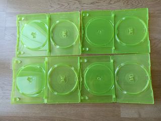 Lote Cajas 4 dobles Xbox 360