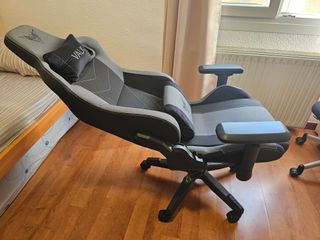 Silla Gaming VALK Gaia Negra y Gris