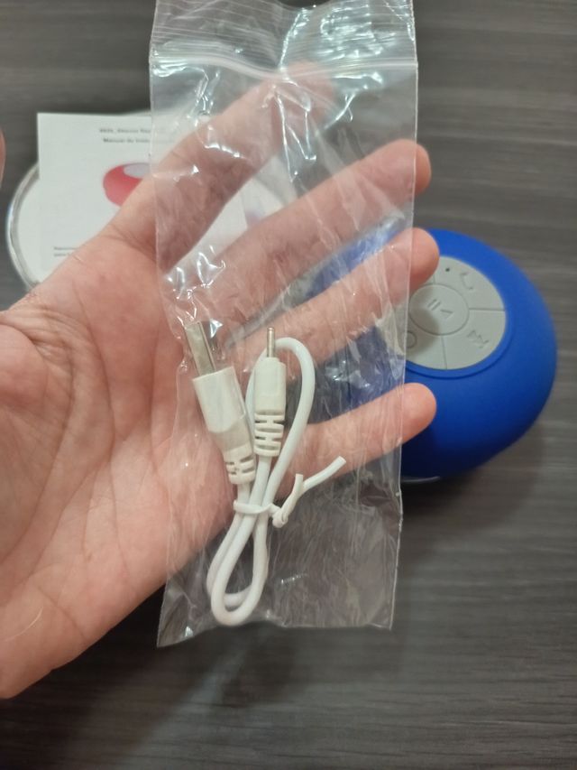 Altavoz Bluetooth Impermeable Azul