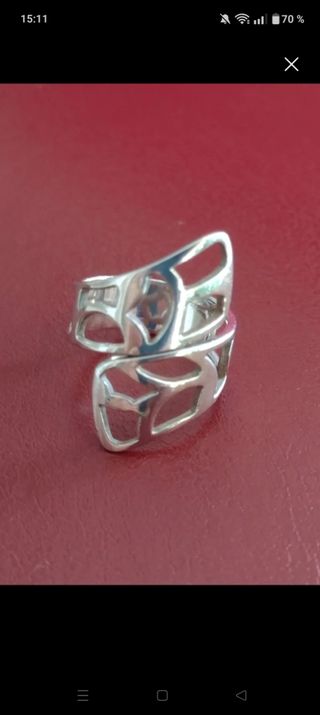 Anillo Tous Plata Ajustable