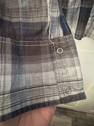 Camisa de cuadros para mujer