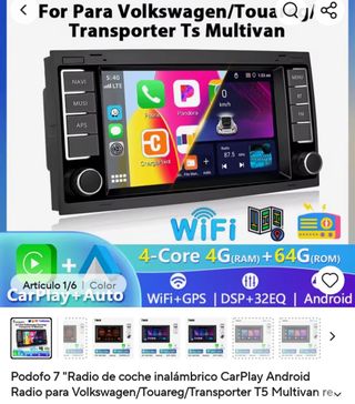 Multimedia VW Multivan T5 CarPlay Android
