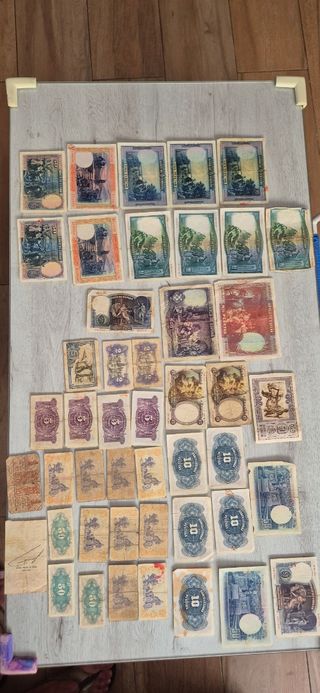 Billetes Pesetas Antiguos Colección