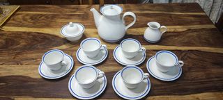 Juego de café de porcelana