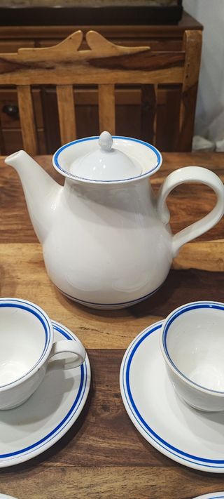 Juego de café de porcelana