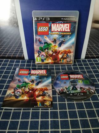 PS3 LEGO MARVEL SUPERHÉROES ORIGINAL COMPLETO 
