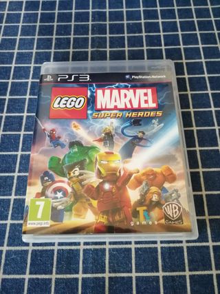 PS3 LEGO MARVEL SUPERHÉROES ORIGINAL COMPLETO 