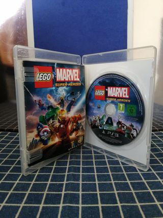 PS3 LEGO MARVEL SUPERHÉROES ORIGINAL COMPLETO 
