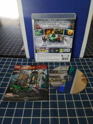 PS3 LEGO MARVEL SUPERHÉROES ORIGINAL COMPLETO 
