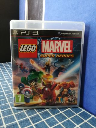 PS3 LEGO MARVEL SUPERHÉROES ORIGINAL COMPLETO 