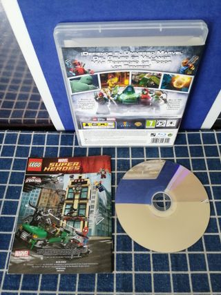 PS3 LEGO MARVEL SUPERHÉROES ORIGINAL COMPLETO 