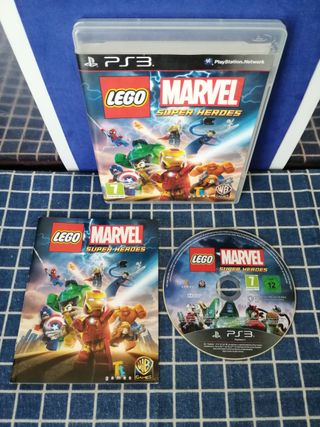 PS3 LEGO MARVEL SUPERHÉROES ORIGINAL COMPLETO 
