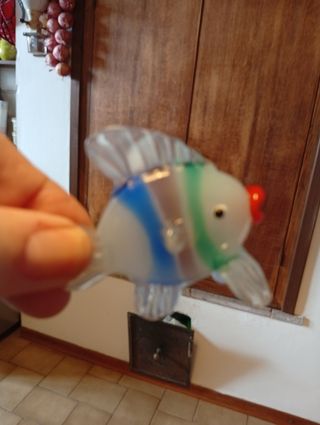 Set animali vetro decorativi 8 pezzi