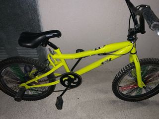 Bici BMX Amarilla Competición Sin Uso