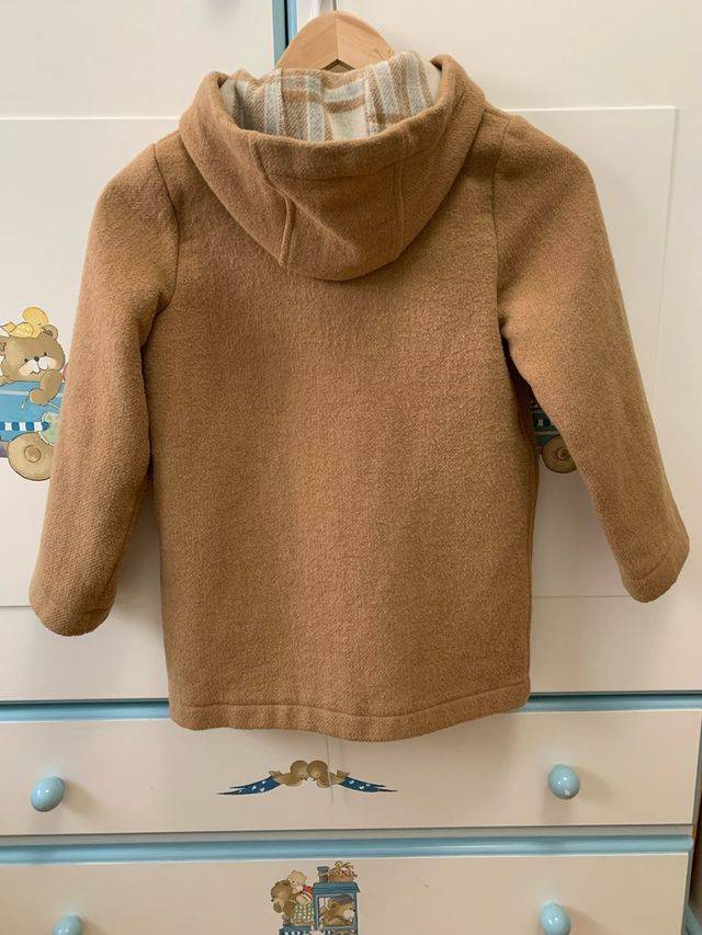 Abrigo marrón talla 6 Ñaco