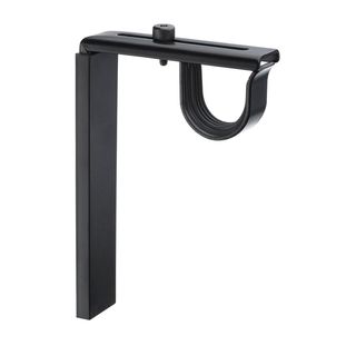 Barra Cortina Hugad Negra + soporte