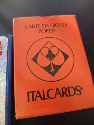 Set carte da gioco vintage