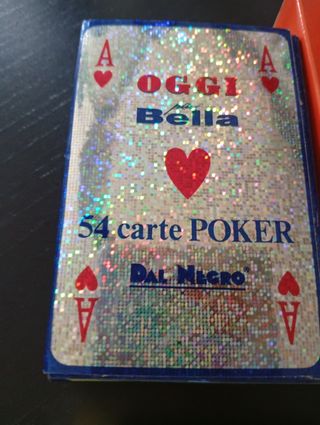 Set carte da gioco vintage
