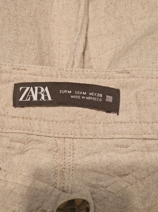 Pantalón Zara Beige