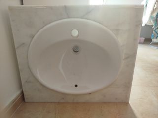 Lavabo de mármol