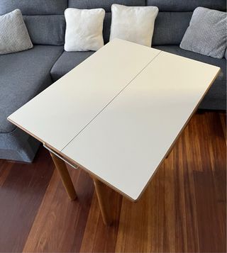 Mesa de cocina extensible madera