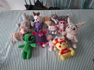 Lote de peluches variados