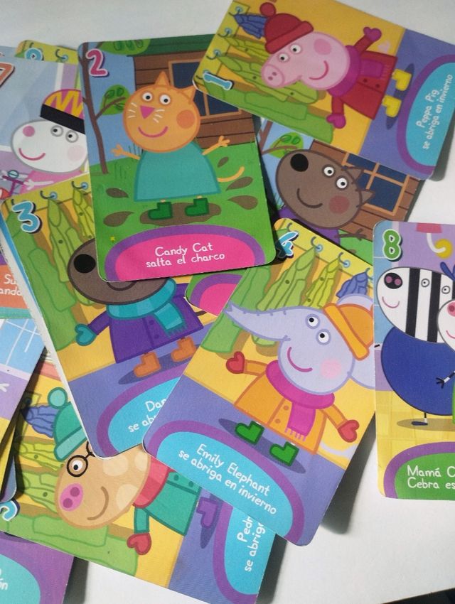 40 Cartas Peppa Pig