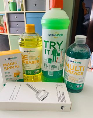 Set Stanhome Detergenti e Pelapatate