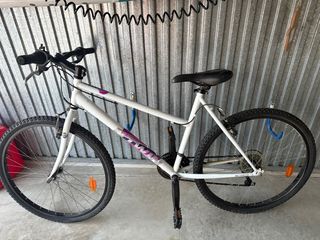 Bicicleta Decathlon 26' Blanca